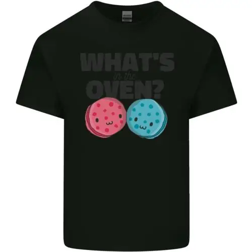 What's in the Oven Gender Reveal New Baby Pregnancy Mens Cotton T-Shirt Tee Top