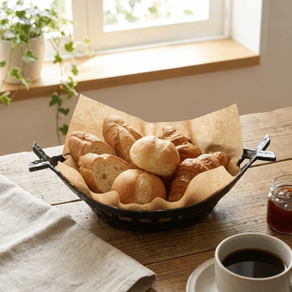 Food Holder Japanese-Style Plastic Fish-Shaped Basket Large Capacity Decorative Tempura Basket Stackable Fried Food Basket Hotel