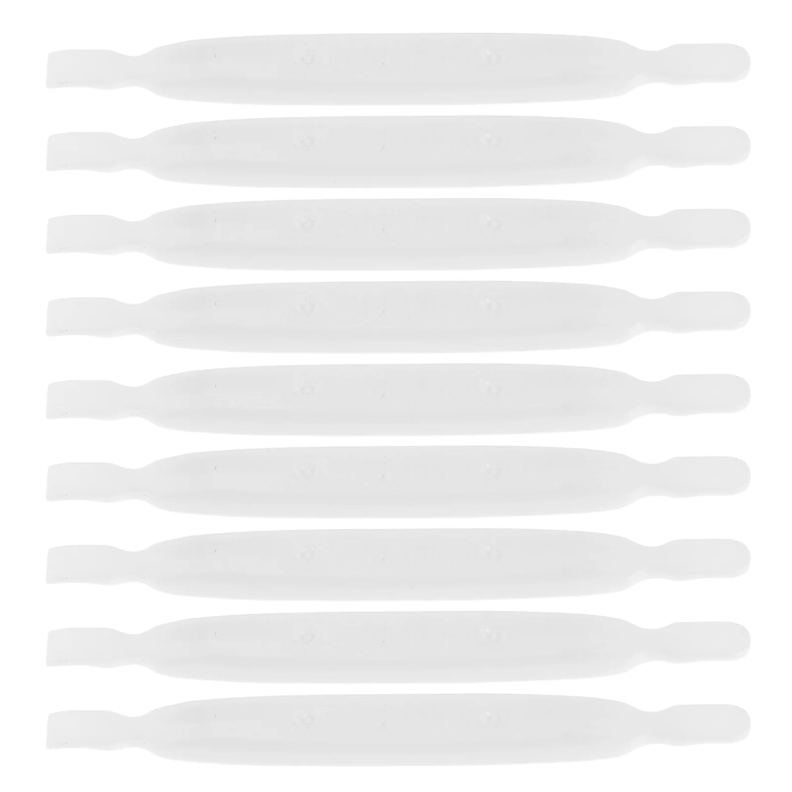 

100pcs Double Tape Forks Eyelid Sticker Paste Rods Tool Glossy Plastic Eyelid Makeup Accessories Travel Daily Use