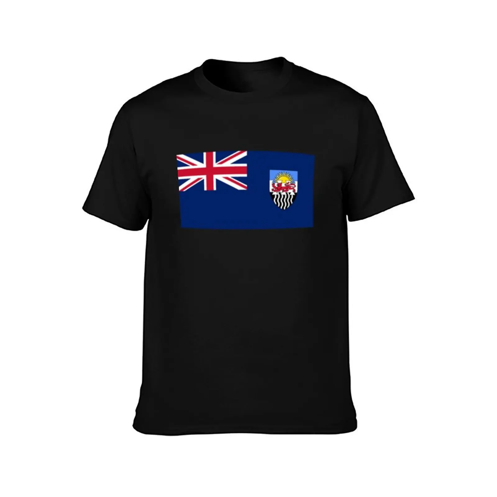 Flag of the Federation of Rhodesia and Nyasaland T-Shirt Independence Day Short Sleeve T-Shirt