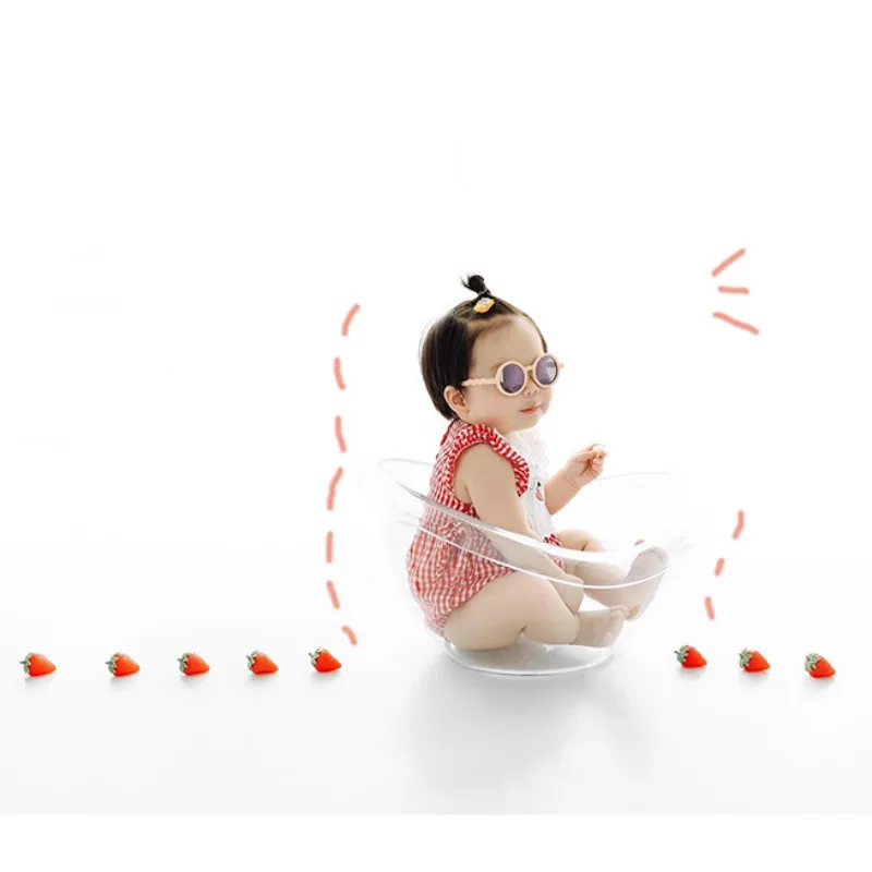 Bebe Bathtub Newborn Photography Props The New Bath Crock Clear Bathtub Baby Photo Shooting Accessoes Posing Container