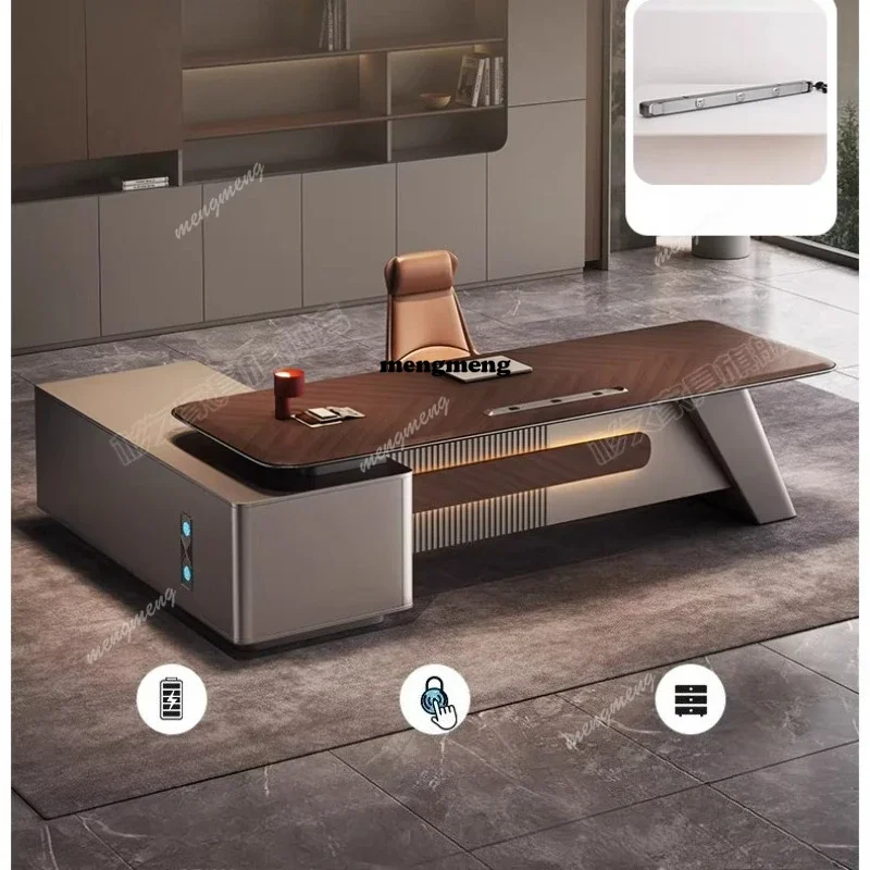 

Hot sales Simple and Modern room offices office desks and workstations Light luxury executive desk computer desk Room desks