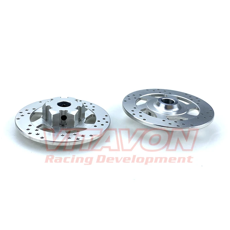 VITAVON CNC Alu7075 +0MM extended 17mm hex hub/Disc Front/Rear for Traxxas UDR