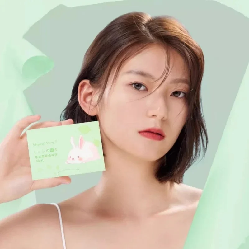 1/2bag Face Oil Blotting Paper Protable Matting Face Wipes Facial Cleanser Oil Control Oil-absorbing Face Cleaning Tools