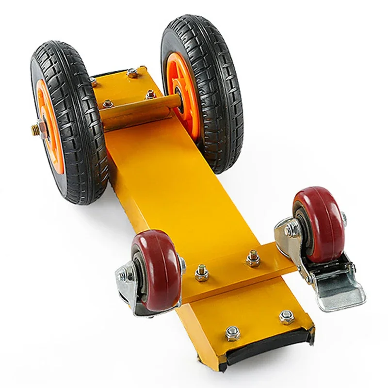 Marble Handling Trolley Four-wheeled Loading Vehicle Heavy-duty Universal Wheel Carrying Transportation Tool