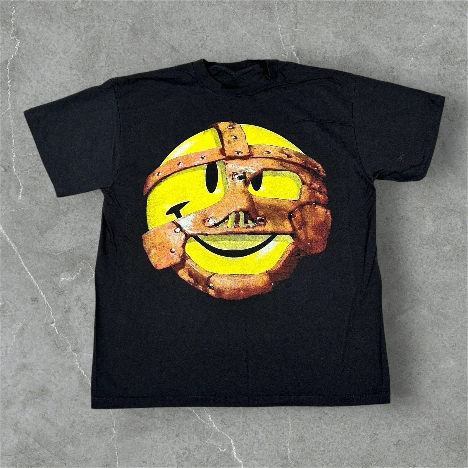 Camiseta masculina com estampa retrô WWF Mankind "Have A Nice Day"