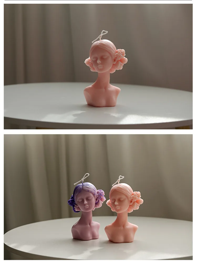 3 Stampo In Silicone Per Candele A Forma Di Tazza Con Coperchio - Stampi Riutilizzabili Per Candele Profumate, Resina E Decorazioni Fai-Da-Te - 3