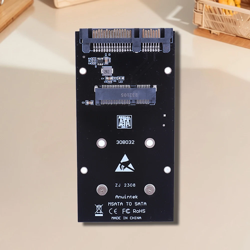 قرص صلب مع حافظة ، MSATA SSD إلى ، محول SATA III ، SATA-، 22Pin