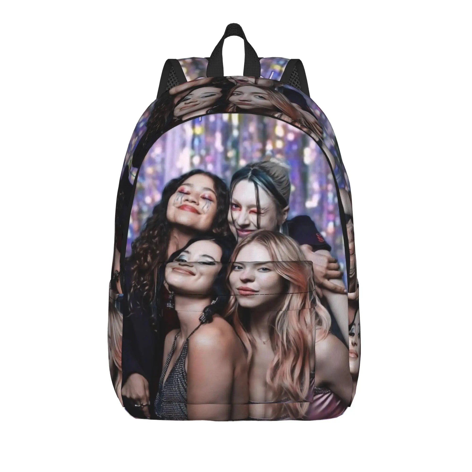 Euphorias Season 3 Sac à dos classique durable pour lycée, randonnée, voyage, sac à bandoulière pour hommes et femmes, sac à bandoulière pour collège