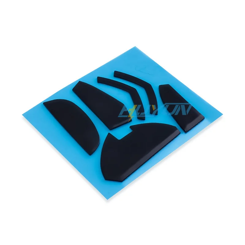 PP+ 2 Sets Black Rounded Curved Edges Mouse Feet Skates for Logitech G602 Mouse