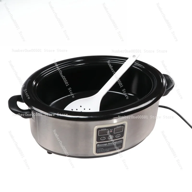 H6 Massage Hot Stone Heating Pot, Constant Temperature Control Energy Stone Heater Stone Heating Pot