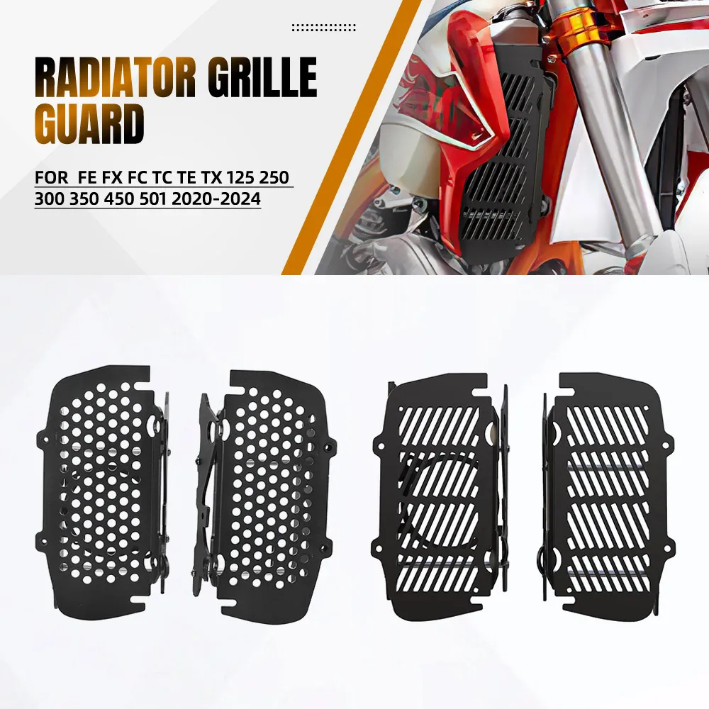 

FOR Husqvarna FE FX FC TC TE TX 125 250 300 350 450 501 2020 2021 2022 2023 2024 2025 Radiator Guard Water Coolant Protector