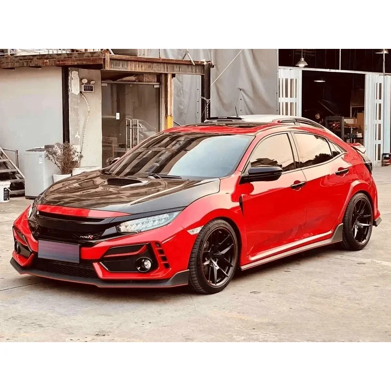 

High Quality Full Car Wide bodykit For FK8 Civic Hatchback 2016-2021 And Sedan Upgrade Type-r Style Wide Body Kits