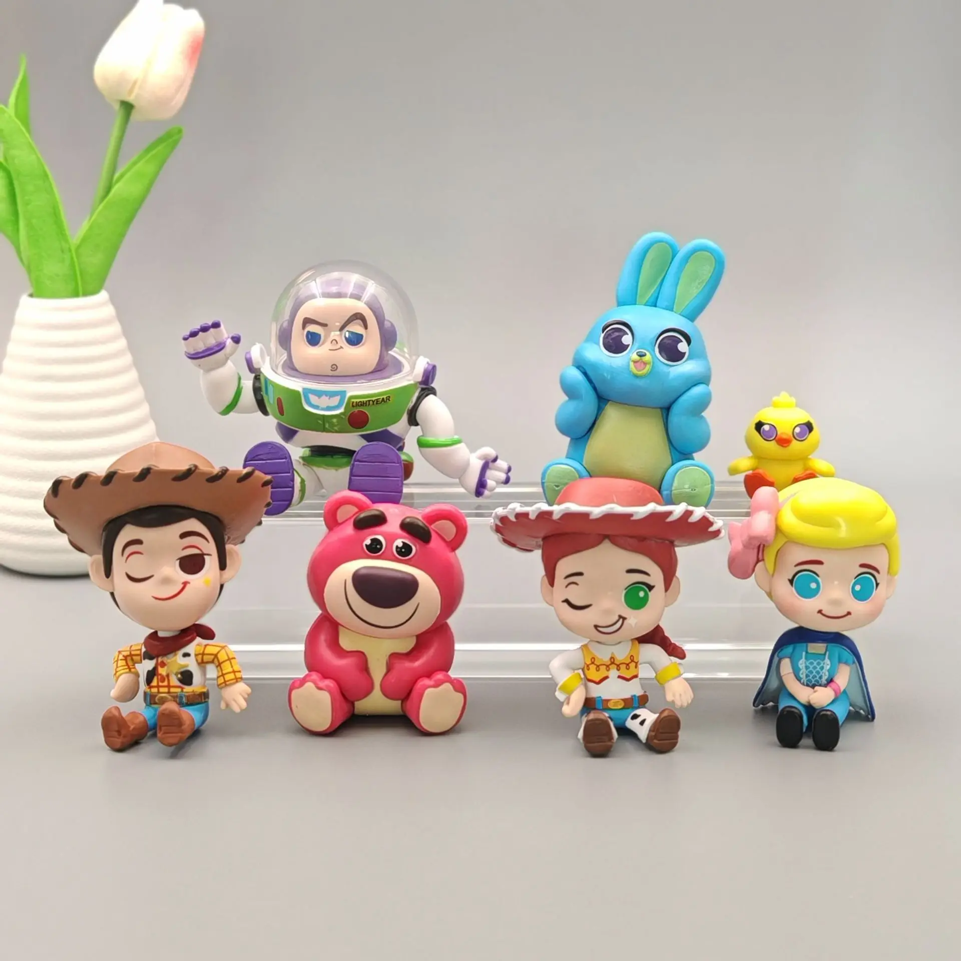 

6Pcs Toy Story Anime Figure Car Decoration Cake Accessories Collection Action Figure Model Doll Toy Children's Gift