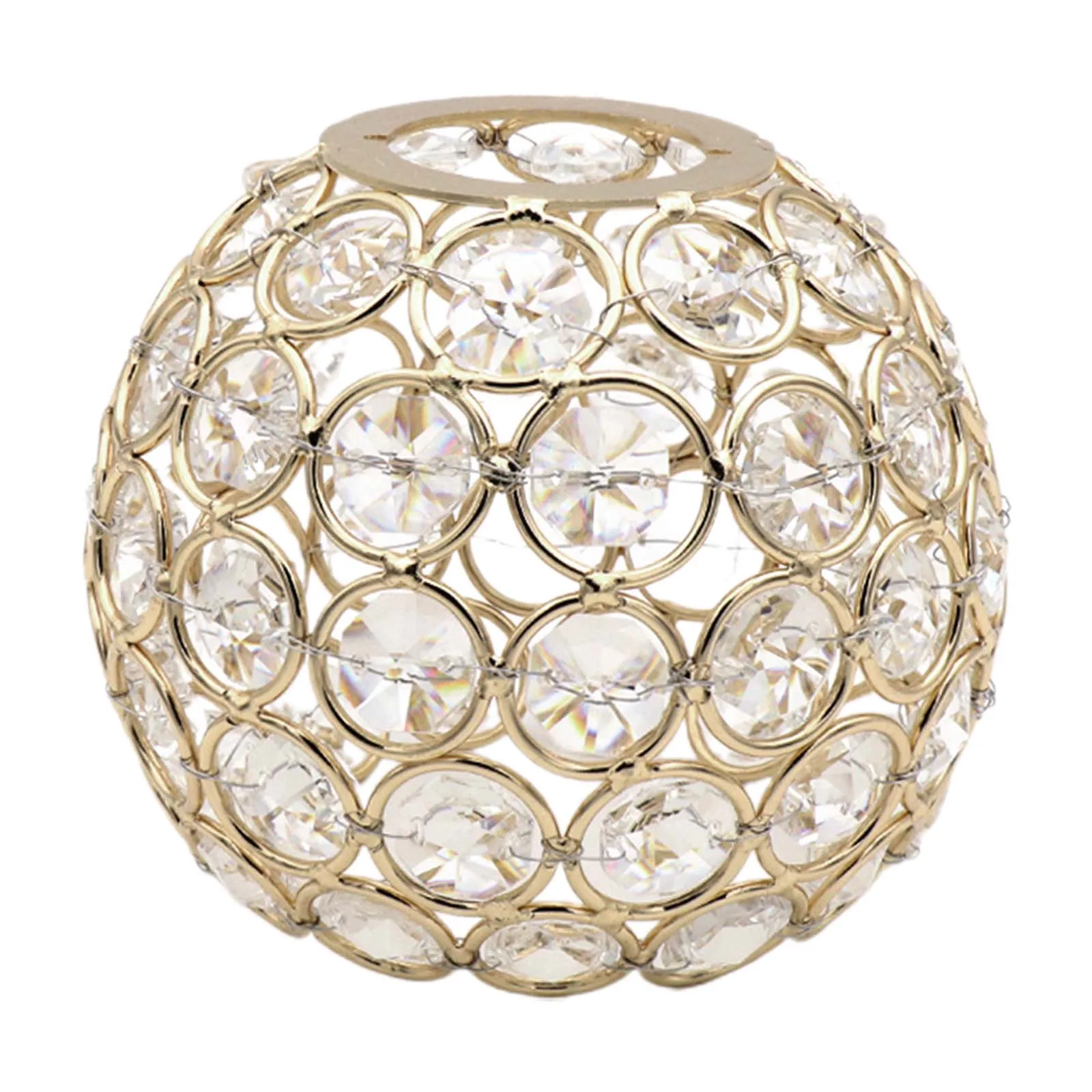 Crystal Lampshade for Camping Lantern Bedside Lamp Wall Lamp Hand Crafted Reading Lamp Table Lamp Clip on Ceiling Light Shade