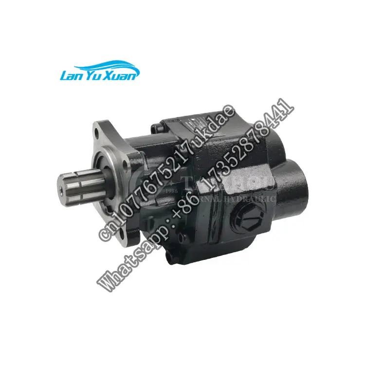 35 Mpa gear oil pump, HYVA 3 4 bolts 084L-L-4H0-2S-16BSP16 125L-BI-4H3-4P 084L-R-4H0-2S for DAF truck part hydraulic gear pumps