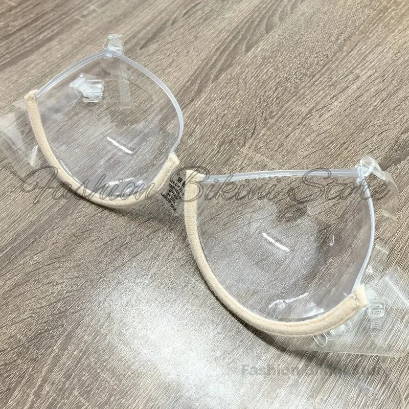 Ultra-Fine Strap Invisible Bra Transparent Sexy Disposable Plastic Underwear for Women And Girls Ladies Invisible Sexy Bra