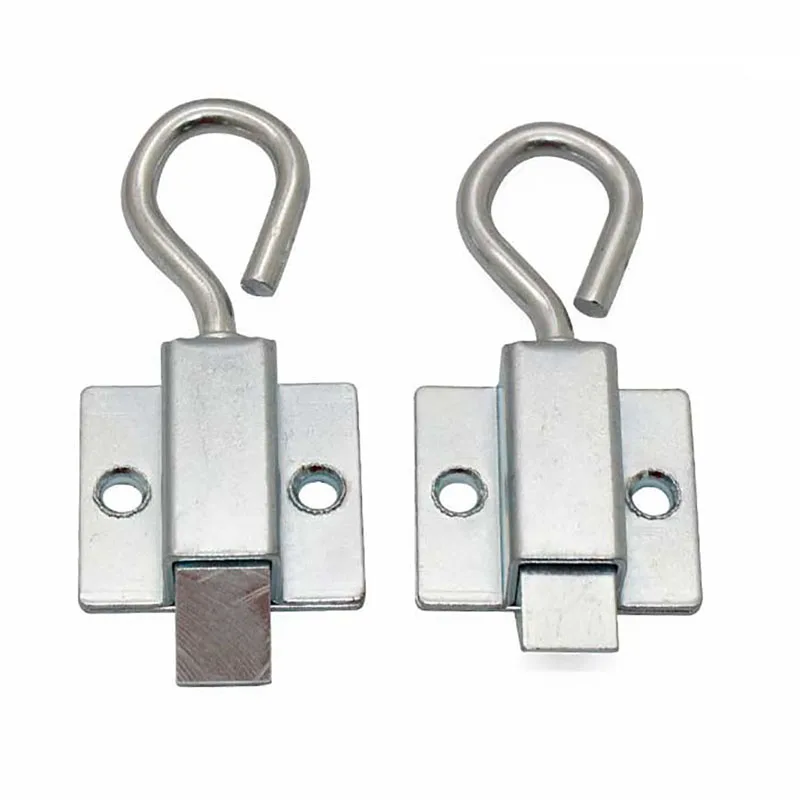 Afbeelding 3: 1PCS DK634 Pull Ring Klink Industriële Kastdeur Lente Klink Ijzeren Schakelaar Kast Gesp Push-pull Impact deurslot
