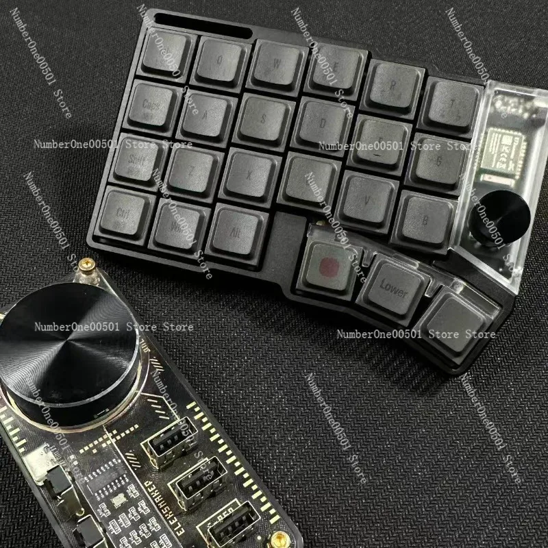 Cornix Dwarf Axis Wireless Bluetooth Ergonomic Split Keyboard Portable