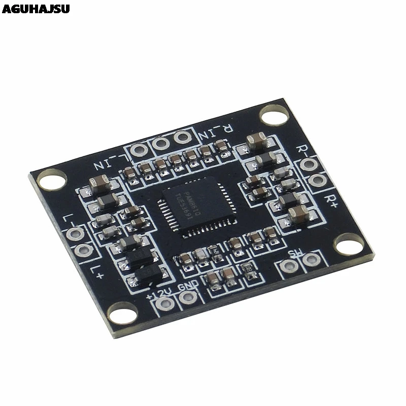 1pcs/lot PAM8610 digital power amplifier board 2 x15w dual channel stereo mini class D power amplifier board