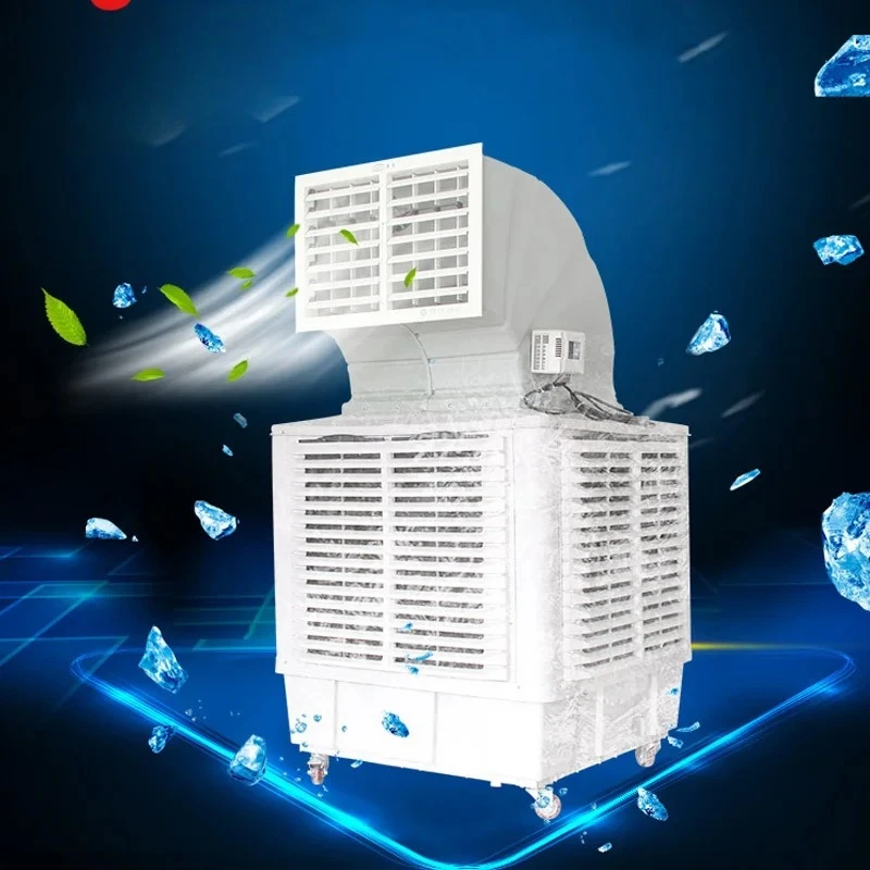 

Movable Portable Industrial Water Air Cooler With Cooling Air Chiller for Factory Warehouse