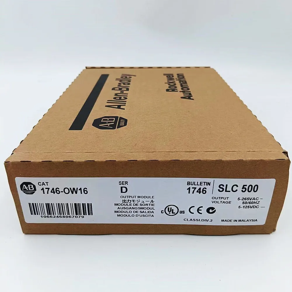 NEW Sealed 1746-OW16 new 1746OW16 SLC 500 SerD PLC Output Module STOCK