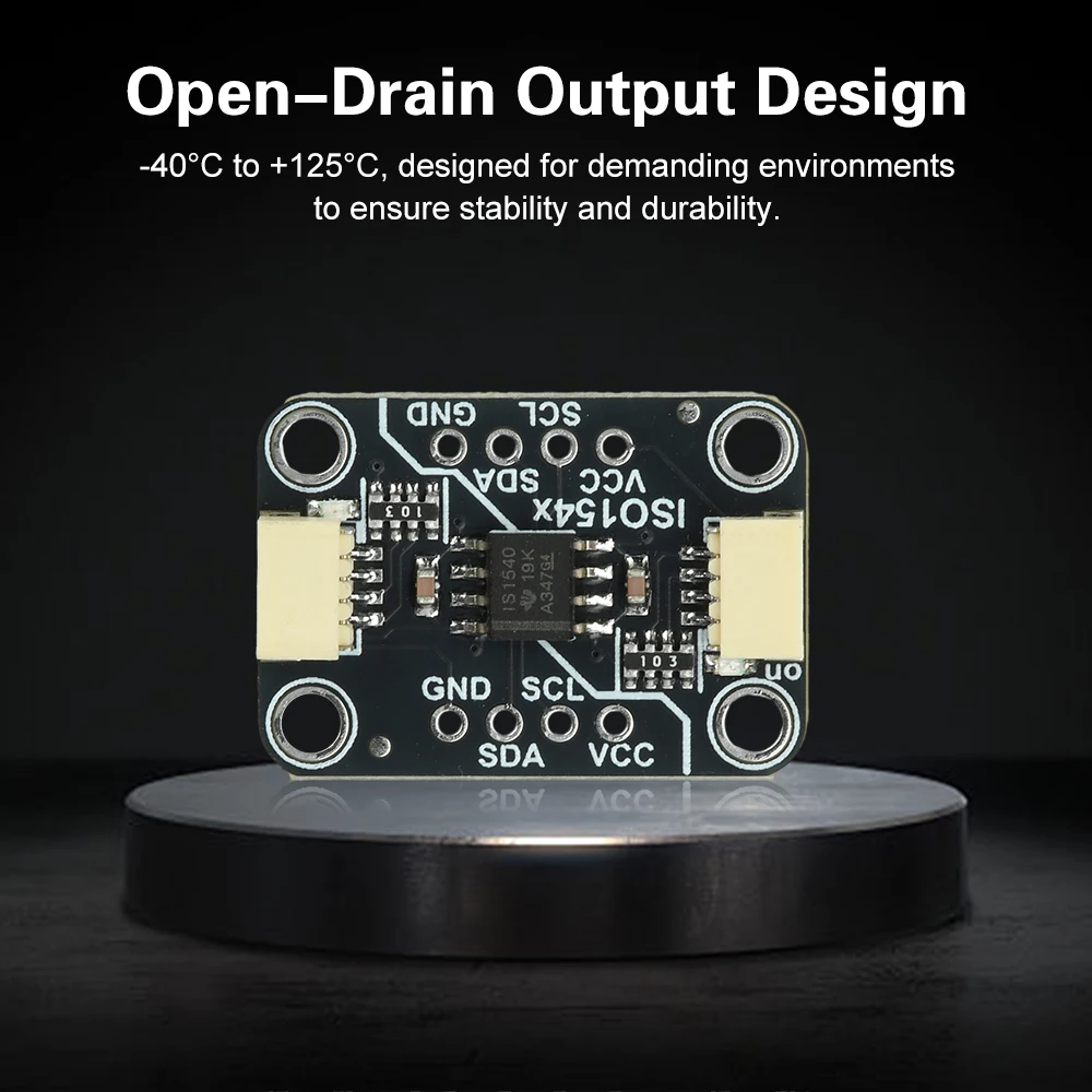 ISO1540 Bidirectional I2C Isolator Module Compatible with STEMMA QT Qwiic Pin Unsoldered