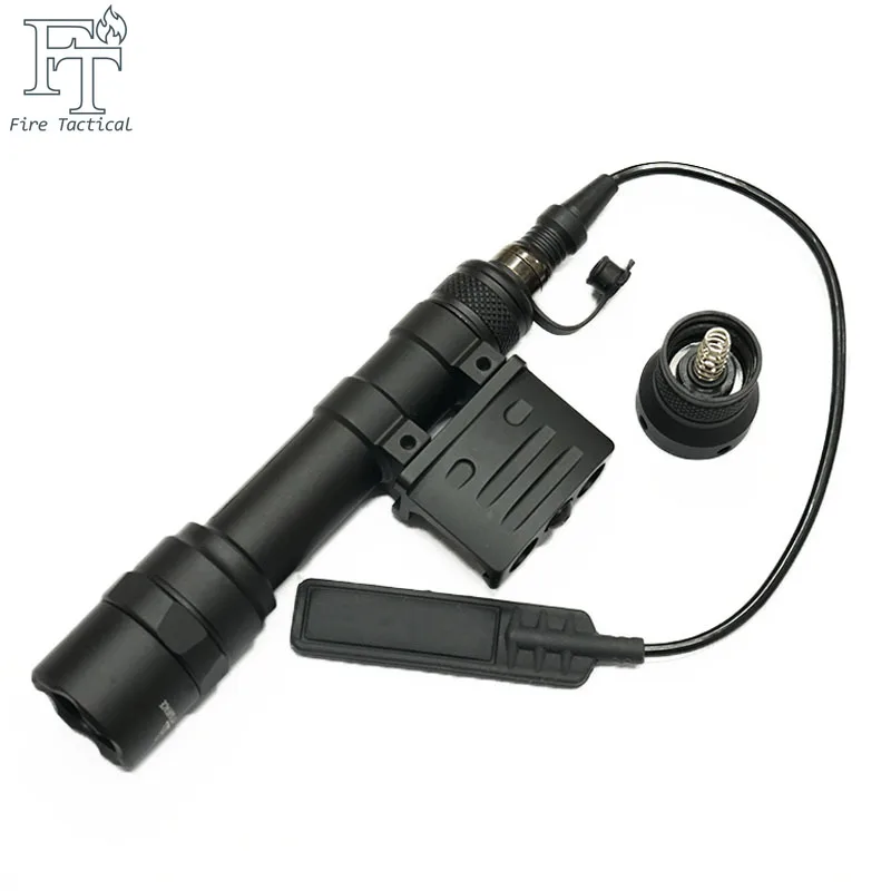 Tactical Surefi M600B/M300B/M600C/M300C Flashlight with SF LOGO 20MM Bracket Hunting Scout Light AR15 Lamp Accessories