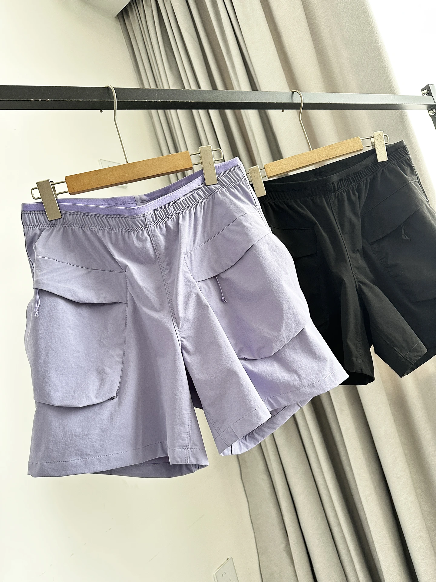 Men's Outdoor Sports Casual Quick Dry Multi Pocket Workwear Shorts Lightweight Breathable High Elasticity Summer 2026
