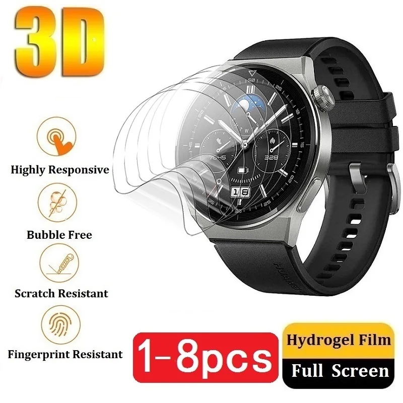 

For Huawei Watch GT3 Pro/GT3 GT 3 Pro 46MM Screen Protector Protective Film for Huawei Watch GT 3 GT3 Pro 46MM 43MM 42MM Film