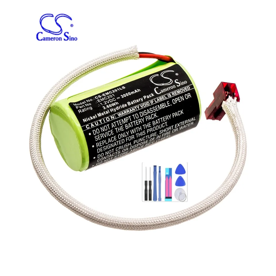 

Emergency Lighting Battery For Lithonia ELB1P201NB 1009S00-MZ ELB0320 OSA212 Capacity 3000mAh / 3.60Wh Green Ni-MH 1.20V