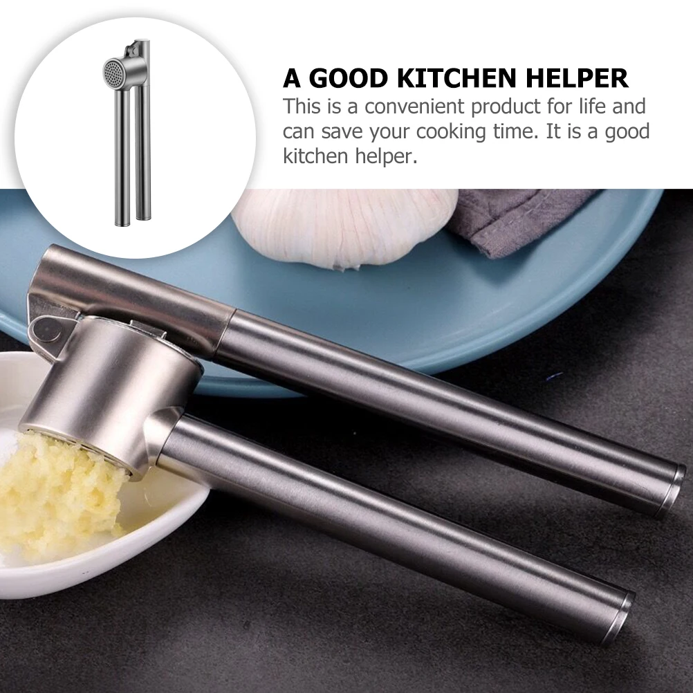 

Stainless Steel Presser Manual Masher Corrosion Resistant Double Lever Crusher For Kitchen Home Pressing Tool Household Maker