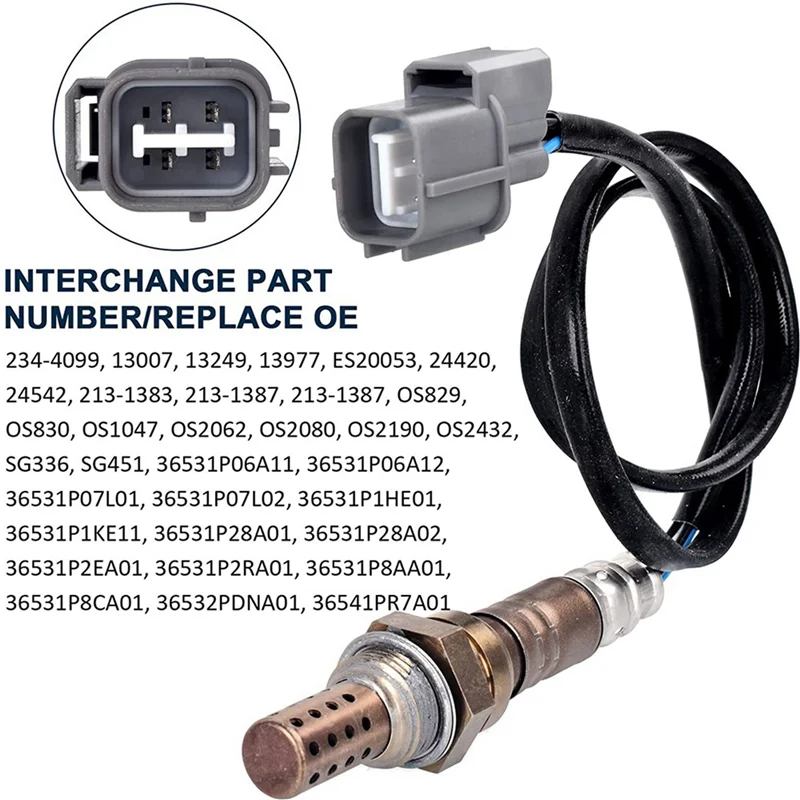 

2X Oxygen Sensor For 1992-2000 Honda Civic Odyssey Accord 92-99 Acura Integra NSX CL EL O2 Sensor 36531P06A11-A93R