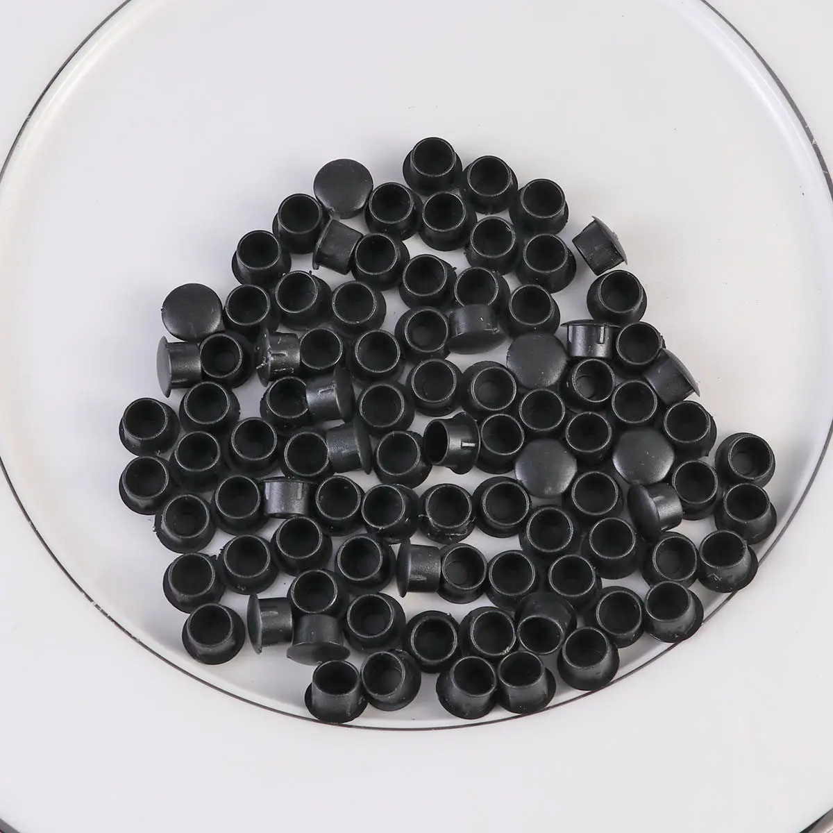 100 pcs 10Mm Screw Cap Decorative Covers For Hinges No Tool Installation Hidden Fastener Protection Cabinet Door Window