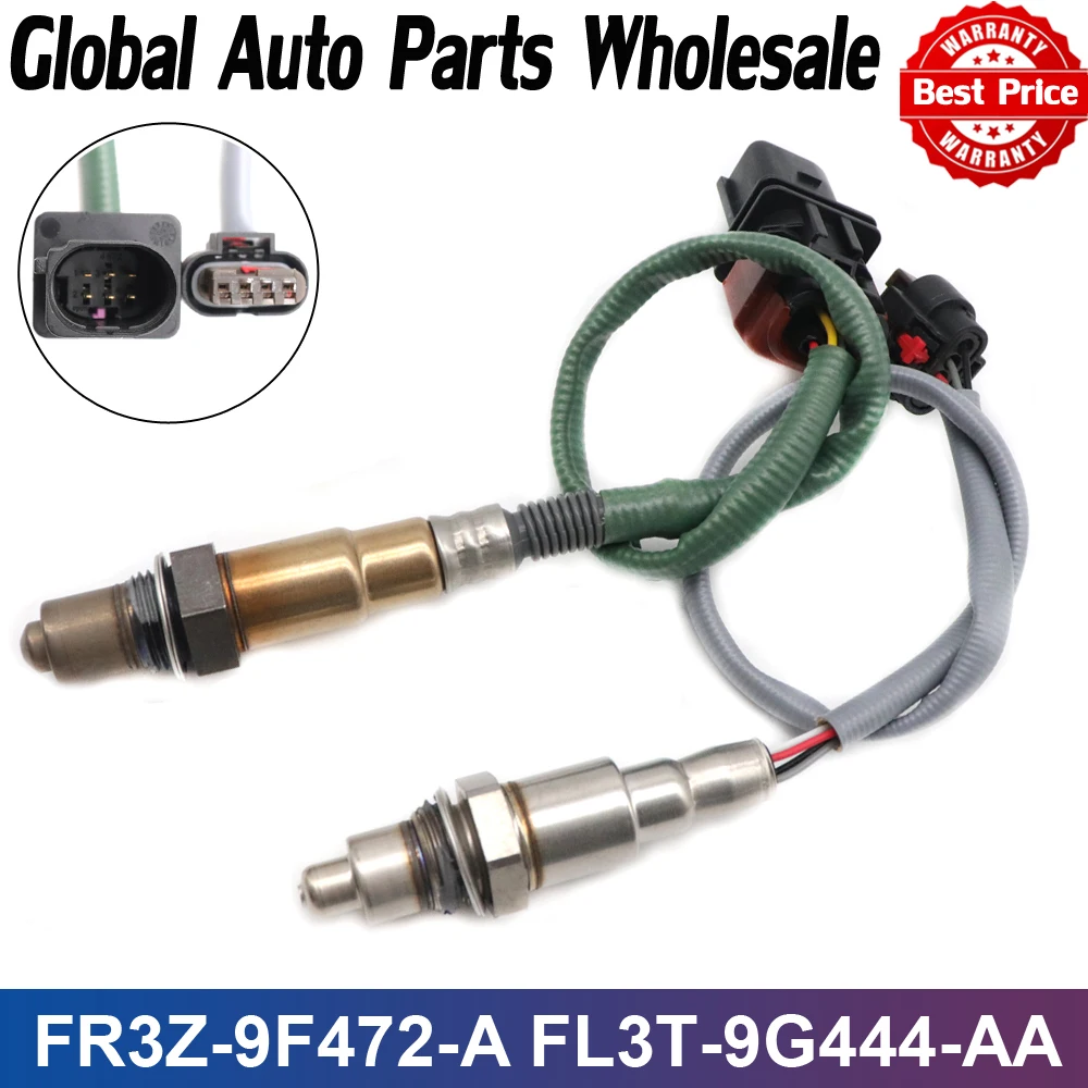 

2Pcs O2 Oxygen Sensor FR3Z9F472A FL3T9G444AA For Ford Mustang MT82 Up&Downstream