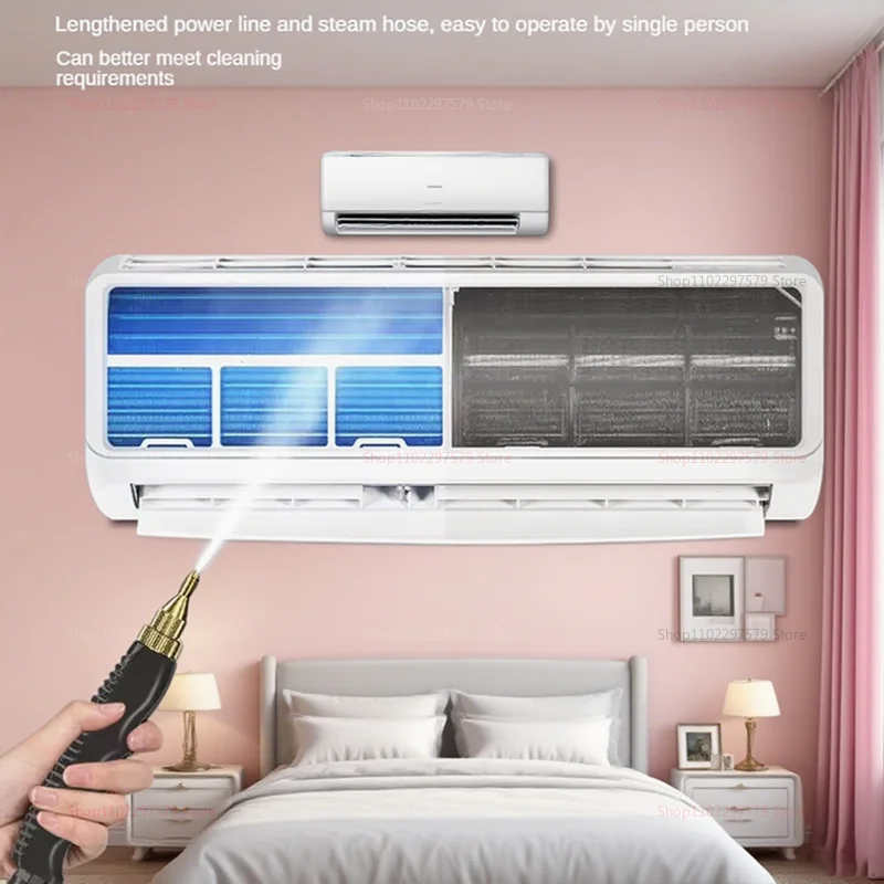 Portable High Pressure Steam Cleaner for Household Kitchen Bathroom Air Conditioner Deep Cleaning High Temperature Steam Machine