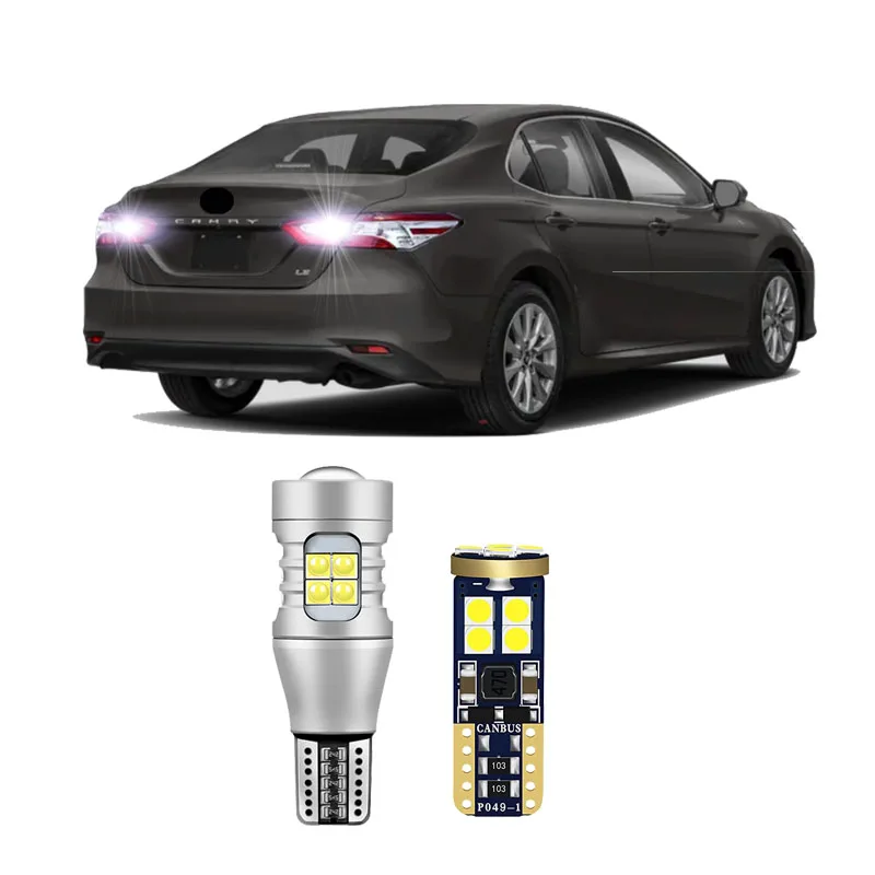 

2 шт. Canbus для Toyota Camry 1997-2025 светодиодная резервная лампа заднего хода для номерного знака