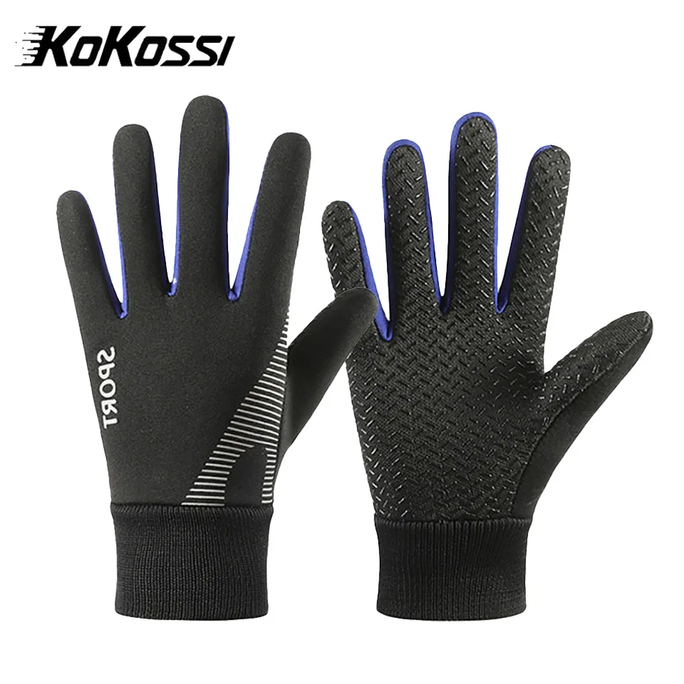 

KoKossi Winter Kids Warm Non-slip Water-resistant Gloves Bicycle Riding Gloves Full-finger Cycling Kids Warm Sports Gloves