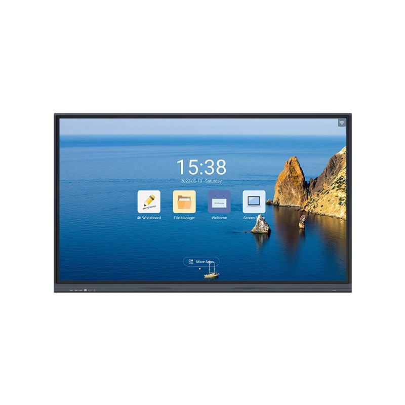 Custom Factory Price 75 Inch 4k Lcd Flat Panel Touch Screen Display IFPD Digital Smart Interactive Board For School Teaching