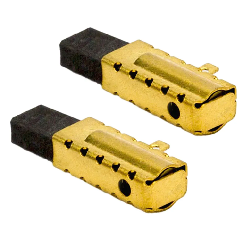 2pair Carbon Brushes for Impact Drill Models For GBH218E TBH2000DRE PBH3000FRE Stable Performance and Reduced Wear
