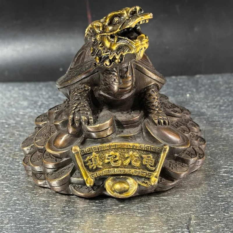 All- money office entrance dragon turtle gift brass ornament