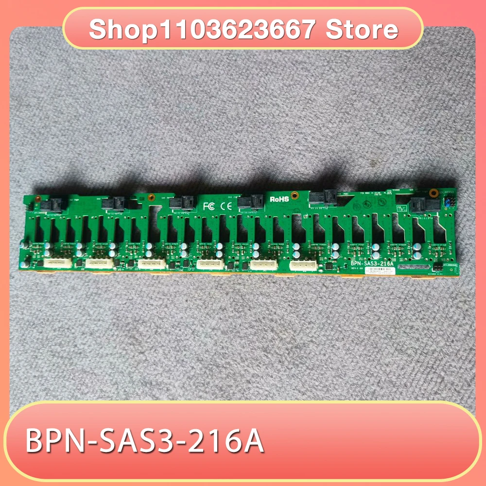 Hard Drive Expansion Backplane 12GB 24 Disk Hot Swappable BPN-SAS3-216A