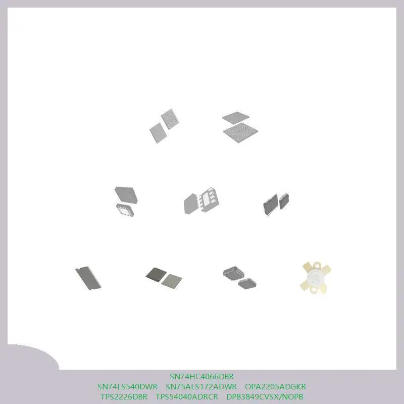 SN74HC4066DBR SN74LS540DWR SN75ALS172ADWR OPA2205ADGKR TPS2226DBR TPS54040ADRCR DP83849CVSX/NOPB