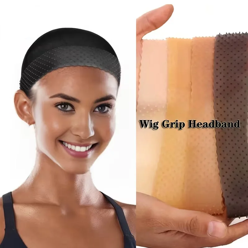 

Non Slip Silicone Wig Grip Headband Transparent Secure Wig Band to Hold Wig firmly Anti-Slip Comfortable Wig Accessories