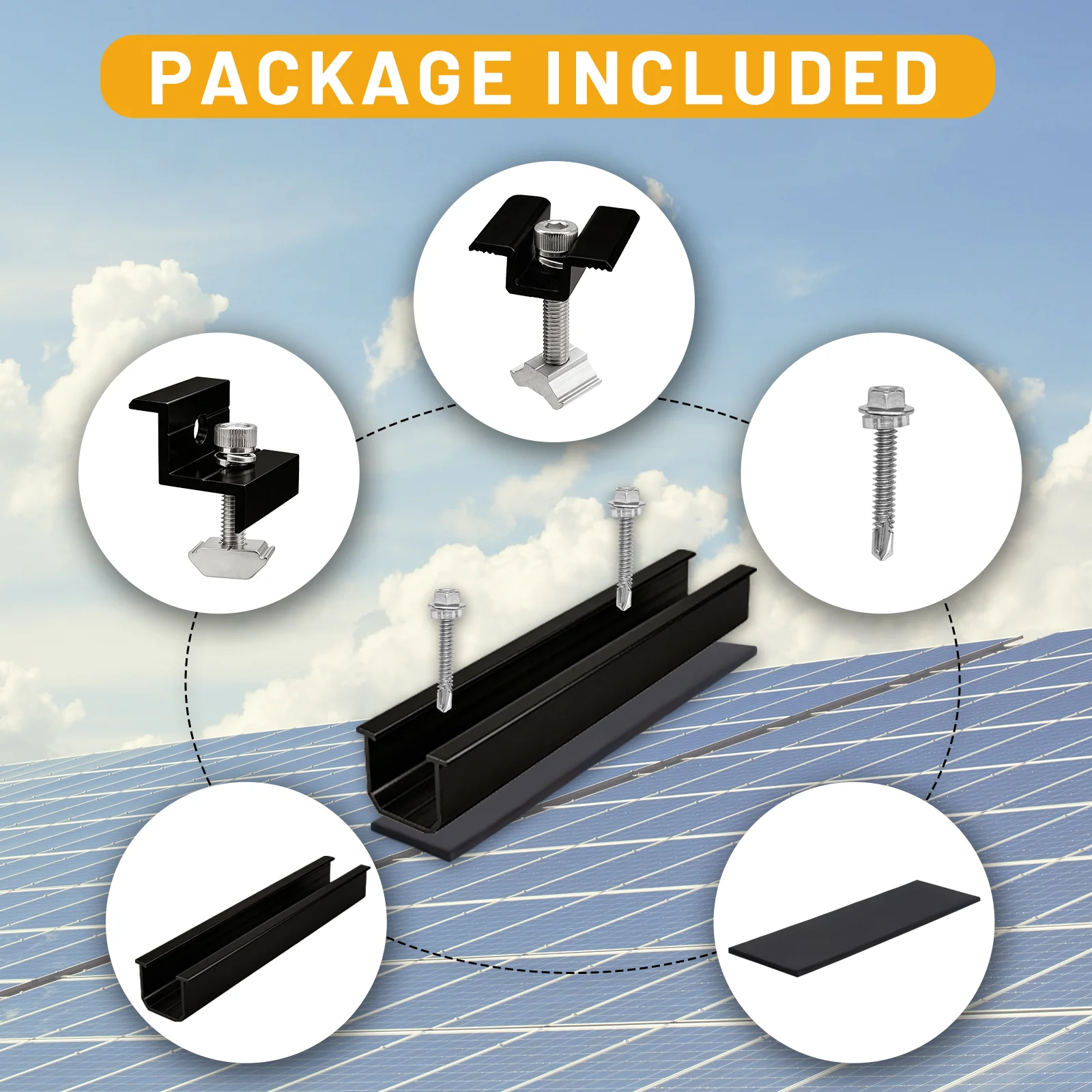 10/6pcs Solar Panel Mounting B - огляд і ціна Solar Panel Tilt Mount
