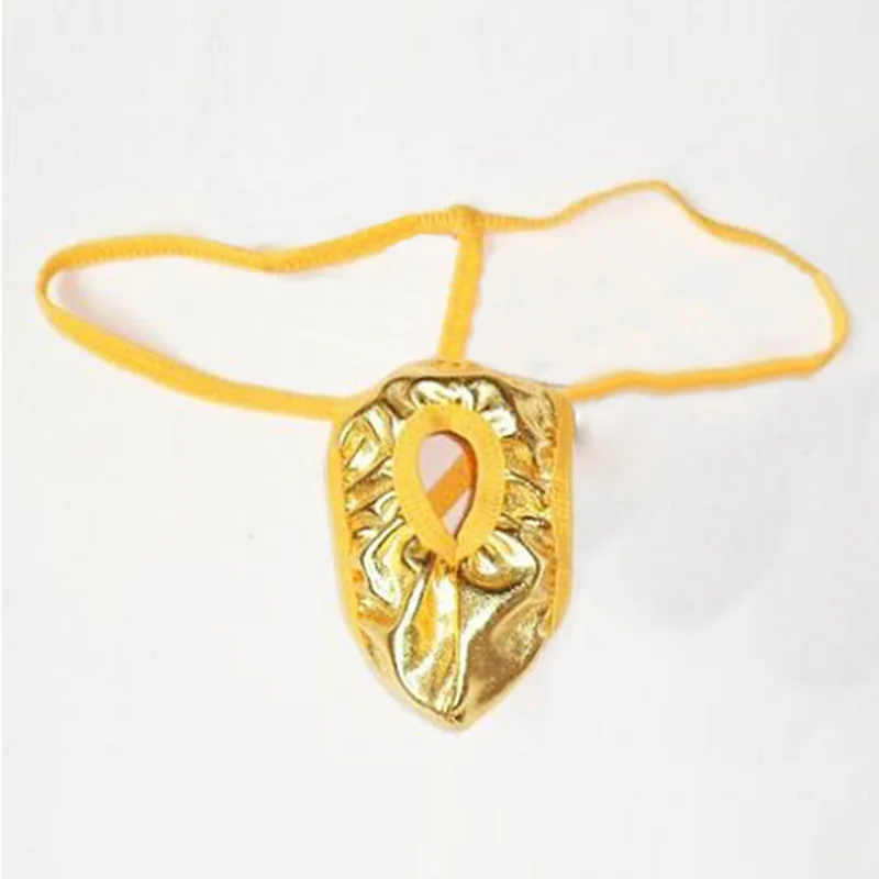 

1 шт., сексуальное мужское нижнее белье, эластичные стринги, стринги с отверстием, Т-образная спинка, экзотическое нижнее белье, трусики с низкой талией, один размер