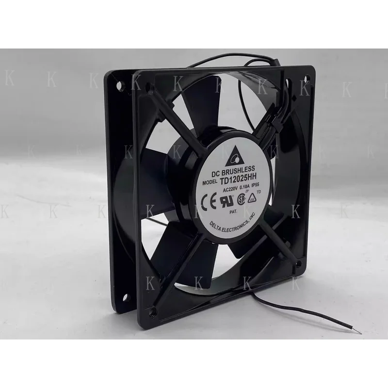 C لدلتا TD12025HH AC220V 0.1A 12 سنتيمتر مروحة التبريد المحورية