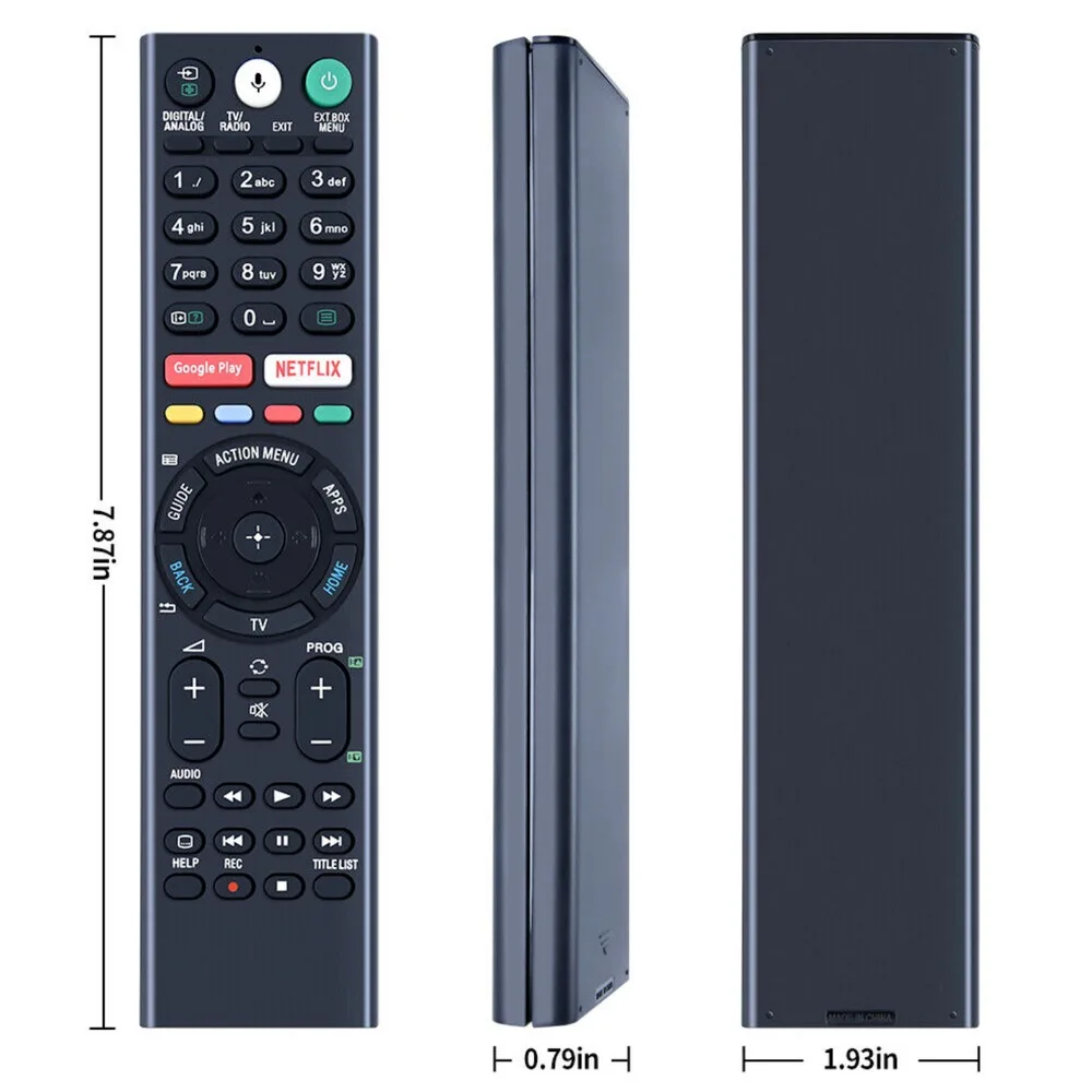 New RMF-TX310E For Sony TV Voice Remote Control KD-85XF8596 KD-75XF9005