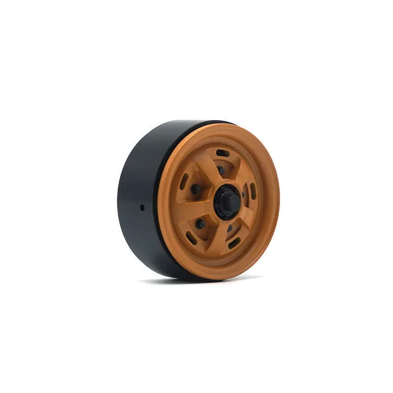 Metal Escalada Wheel Hub para RC Crawler Car, Peças de Simulação, Traxxas, TRX4, Defensor, Axial, SCX10, RC4WD, 1.7 ", 1, 10, 2Pcs