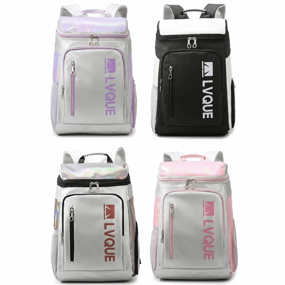 High Capacity Large Capacity Badminton Rackets Backpack Waterproof with Shoes Pocket Tennis Rackets Bag Portable Sports Bag